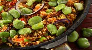 Arroz a la milanesa