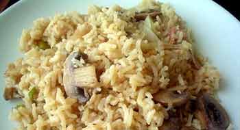 ARROZ CON CHAMPIÑONES