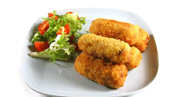 Croquetas de huevo duro