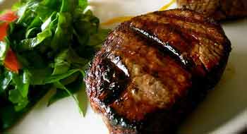 MEDALLONES DE TERNERA AL QUESO