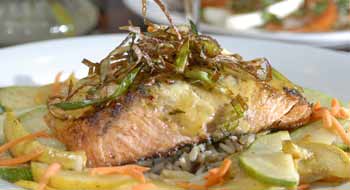 Salm�n a la jardinera