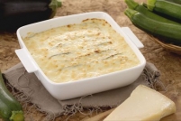 Lasagna de verduras y crema de queso