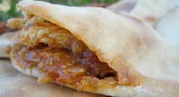 TORTITAS DE MA�Z RELLENAS DE TERNERA