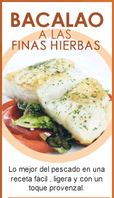 Bacalao a las finas hierbas