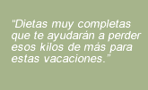 Introducci�n Dietas