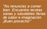Introducci�n Recetas